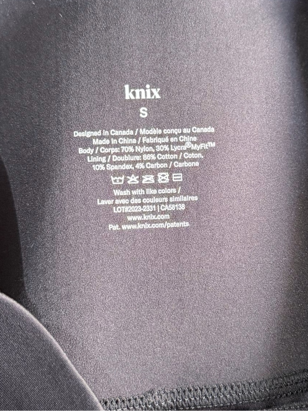 Knix HiTouch™️ High Rise Legging - Picture 8 of 15